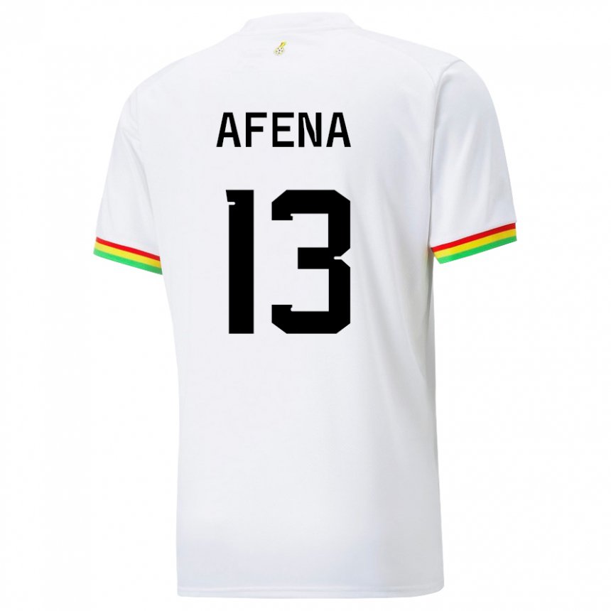 Gyermek Ghánai Felix Afena-gyan #13 Fehér Hazai Jersey 22-24 Mez Póló Ing