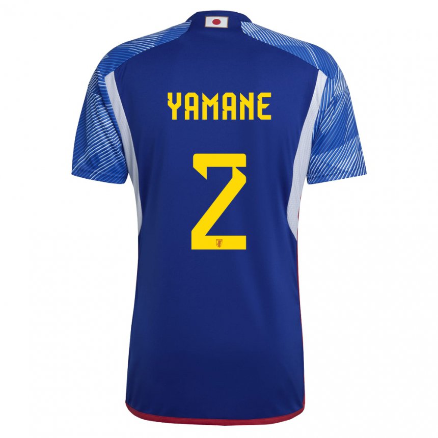 Gyermek Japán Miki Yamane #2 Királykék Hazai Jersey 22-24 Mez Póló Ing