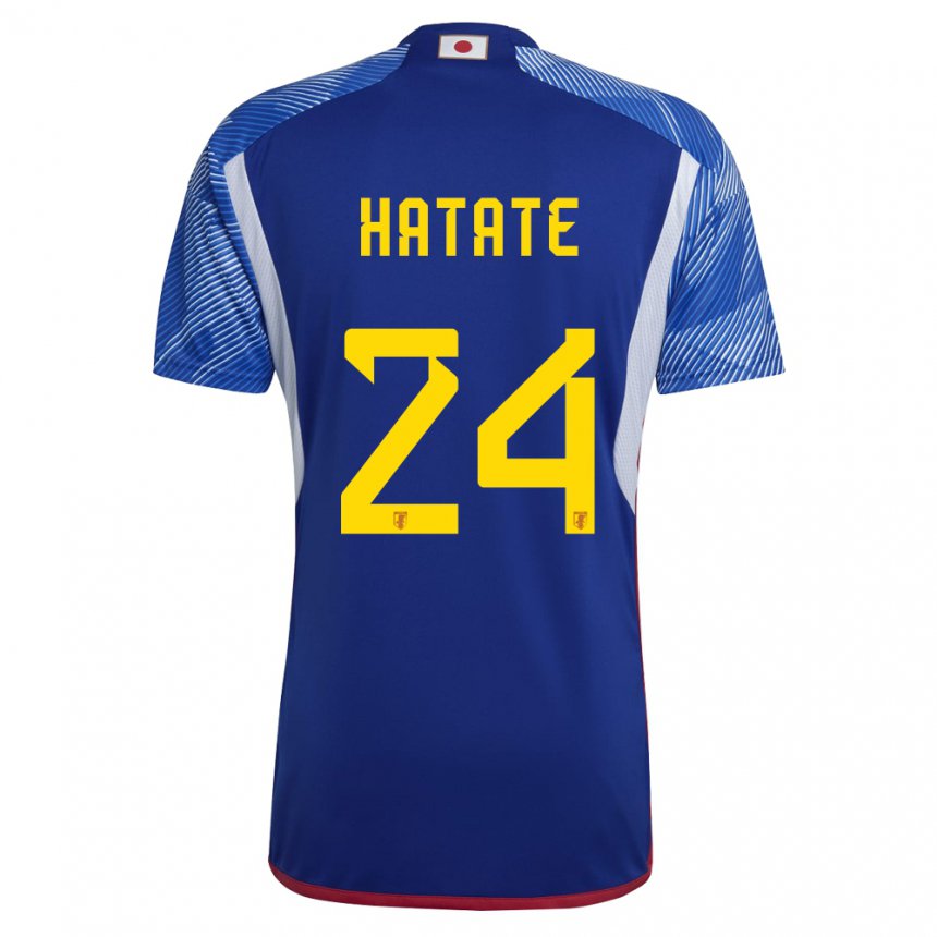 Gyermek Japán Reo Hatate #24 Királykék Hazai Jersey 22-24 Mez Póló Ing