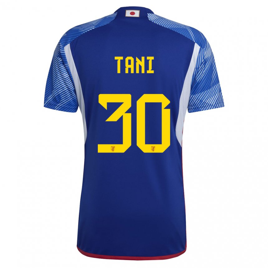 Gyermek Japán Kosei Tani #30 Királykék Hazai Jersey 22-24 Mez Póló Ing