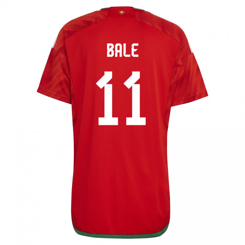 Gyermek Walesi Gareth Bale #11 Piros Hazai Jersey 22-24 Mez Póló Ing