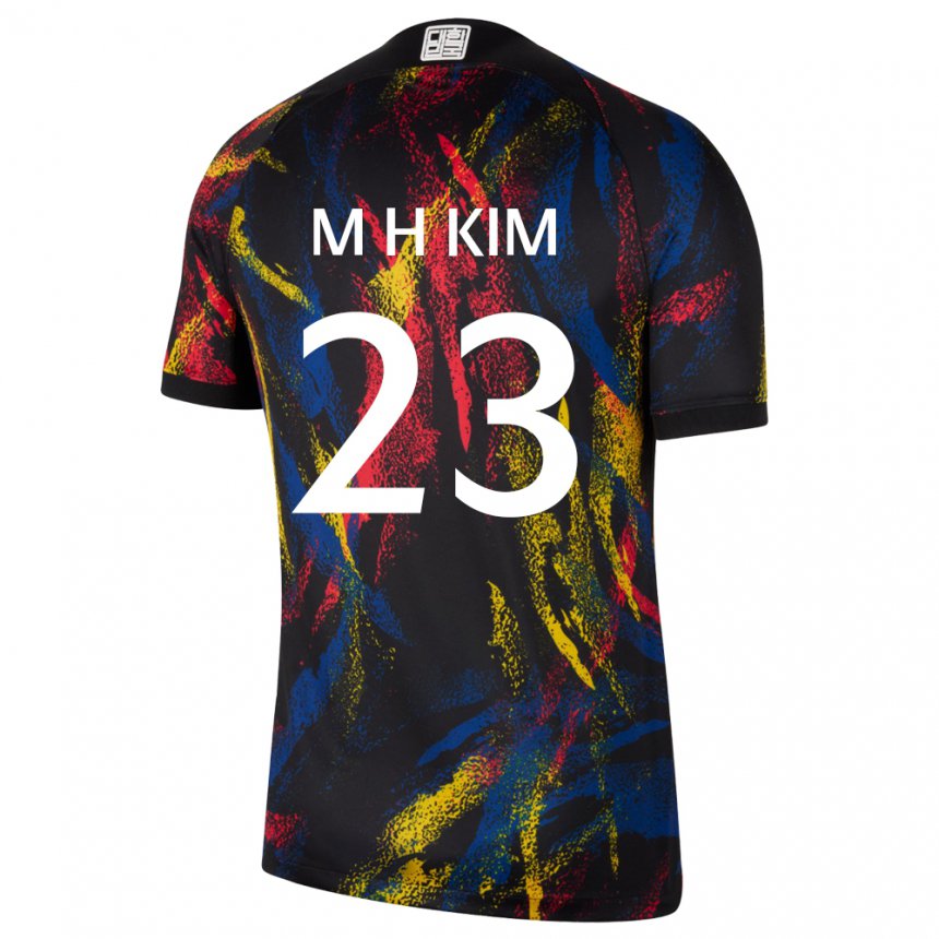 Férfi Dél-koreai Moon-hwan Kim #23 Sokszínű Idegenbeli Jersey 22-24 Mez Póló Ing