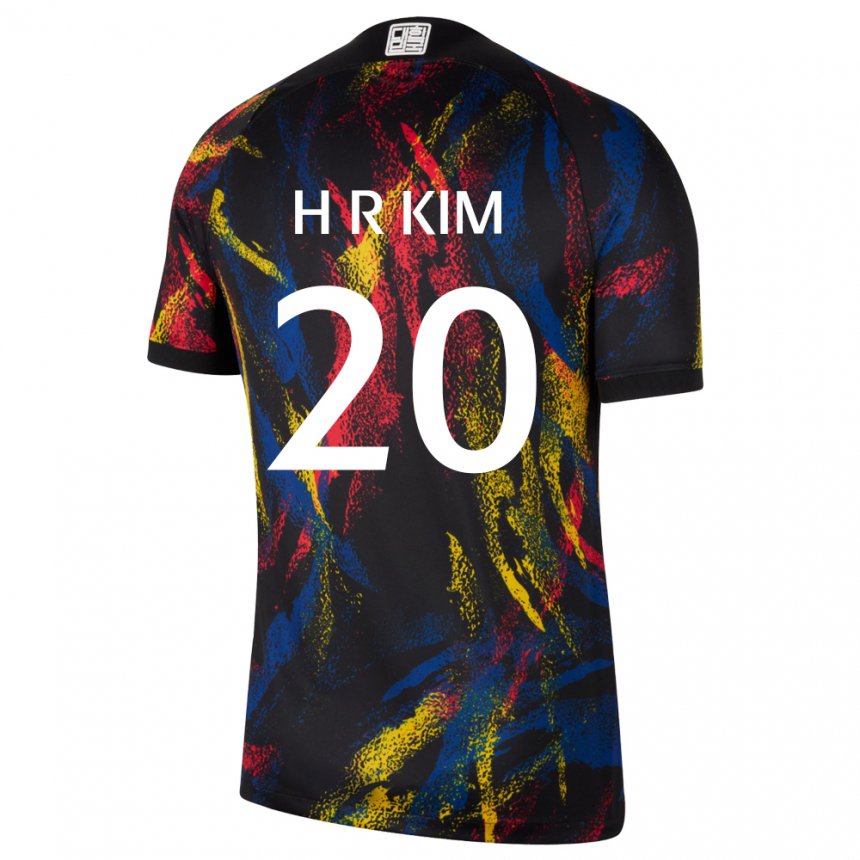 Gyermek Dél-koreai Kim Hye Ri #20 Sokszínű Idegenbeli Jersey 22-24 Mez Póló Ing