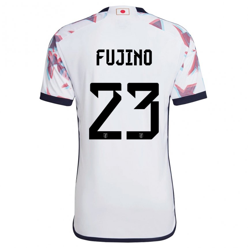 Gyermek Japán Aoba Fujino #23 Fehér Idegenbeli Jersey 22-24 Mez Póló Ing