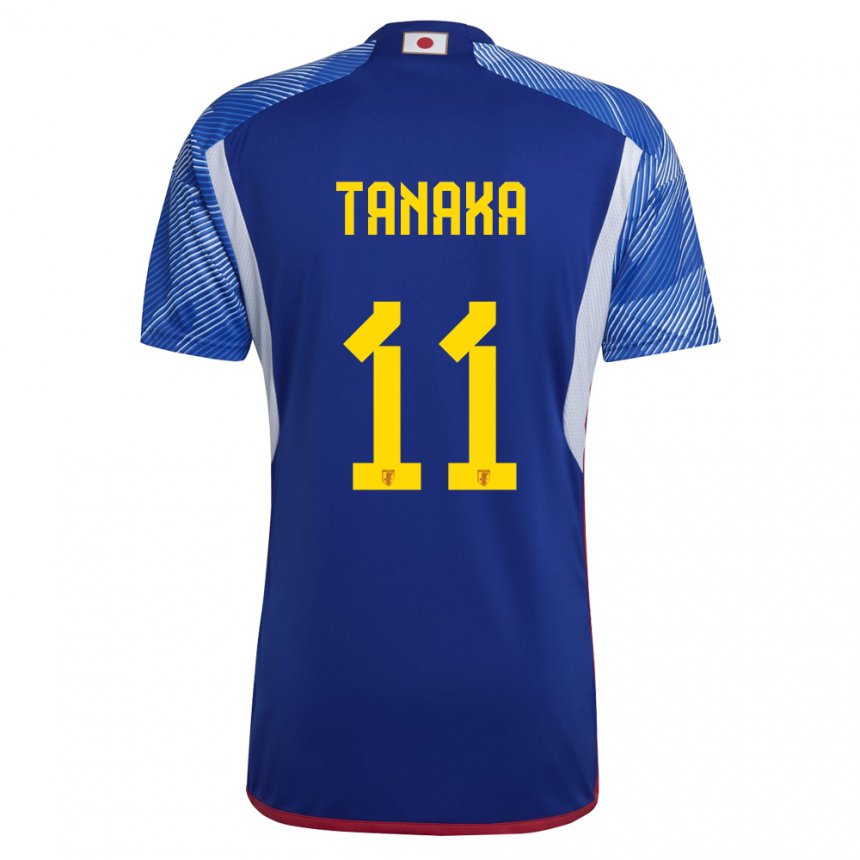 Férfi Japán Mina Tanaka #11 Királykék Hazai Jersey 22-24 Mez Póló Ing