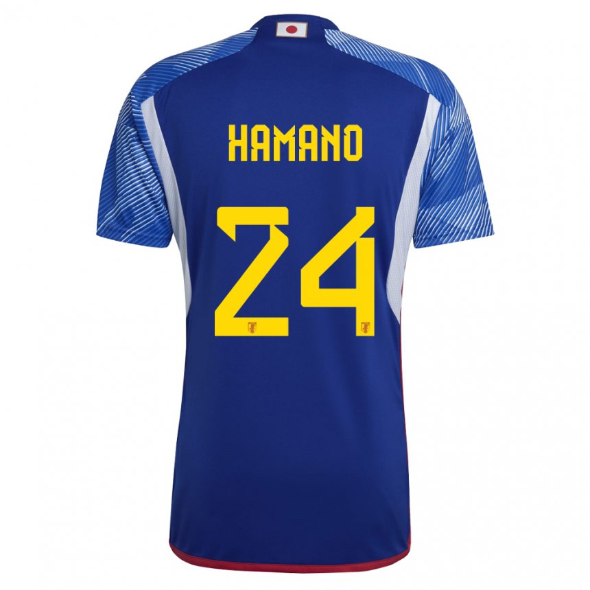 Férfi Japán Maika Hamano #24 Királykék Hazai Jersey 22-24 Mez Póló Ing