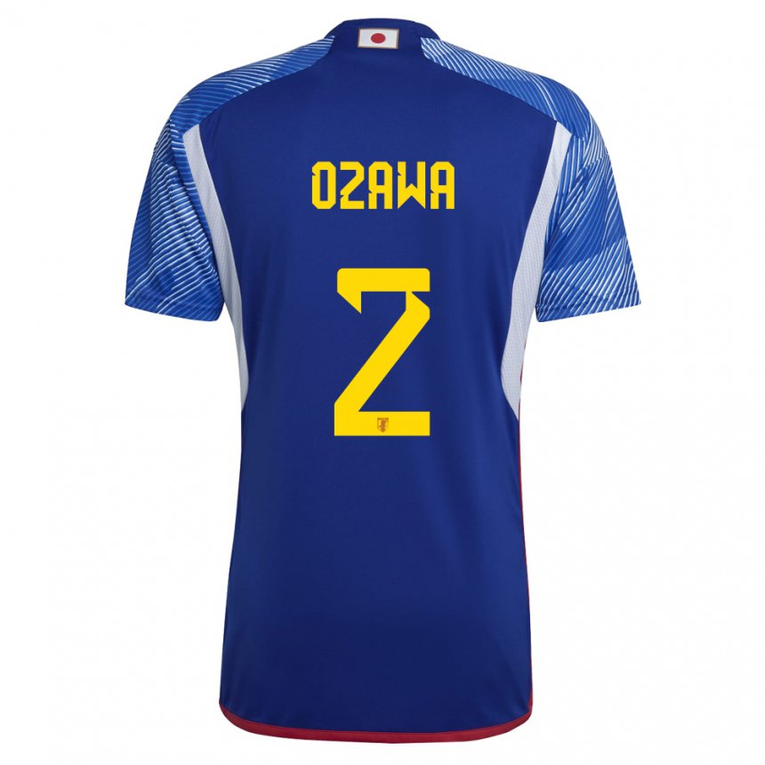 Férfi Japán Haruki Ozawa #2 Királykék Hazai Jersey 22-24 Mez Póló Ing