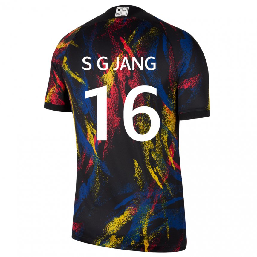 Férfi Dél-koreai Jang Sel Gi #16 Sokszínű Idegenbeli Jersey 22-24 Mez Póló Ing