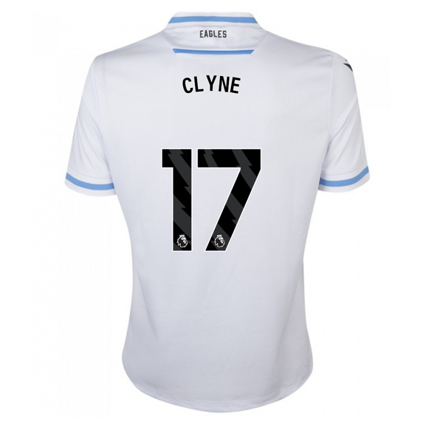 Gyermek Nathaniel Clyne #17 Fehér Idegenbeli Jersey 2023/24 Mez Póló Ing