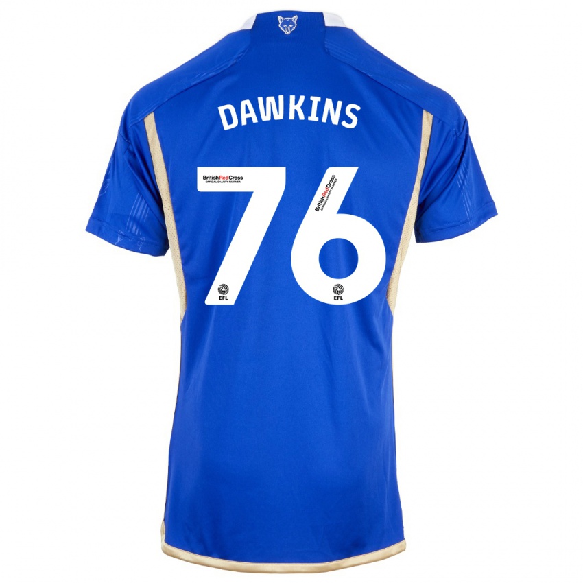 Női Kartell Dawkins #76 Királykék Hazai Jersey 2023/24 Mez Póló Ing