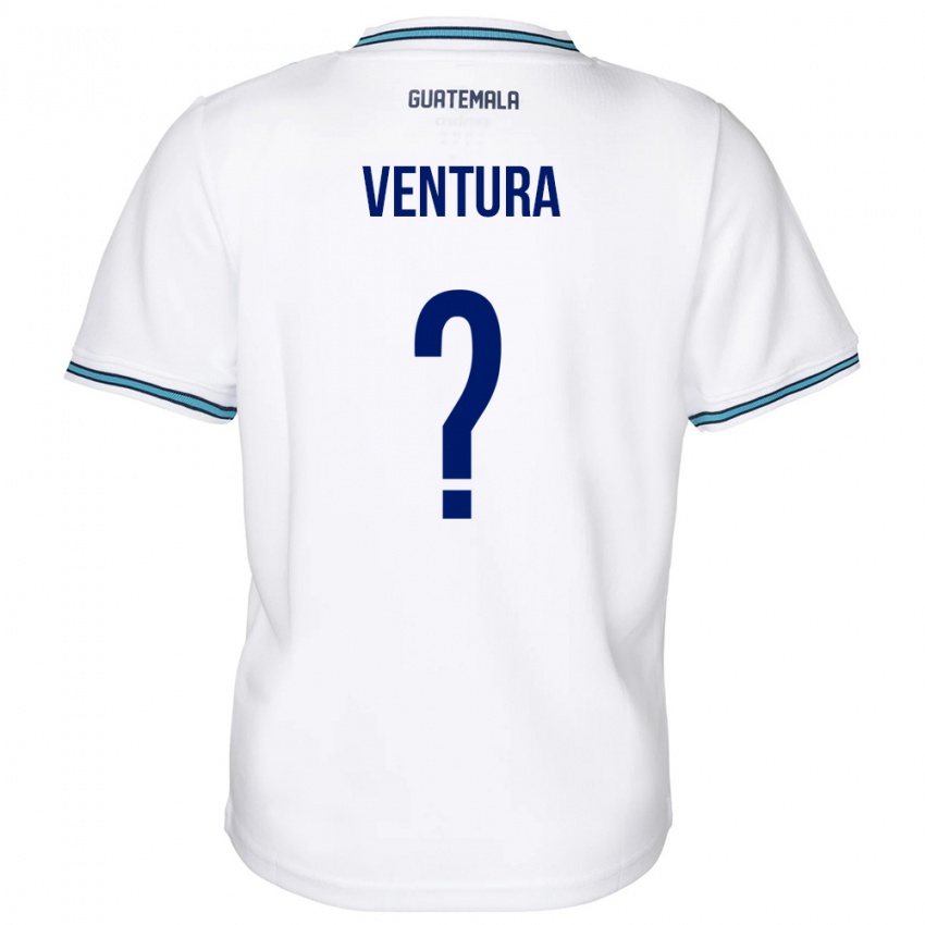 Gyermek Guatemala Lesly Ventura #0 Fehér Hazai Jersey 24-26 Mez Póló Ing