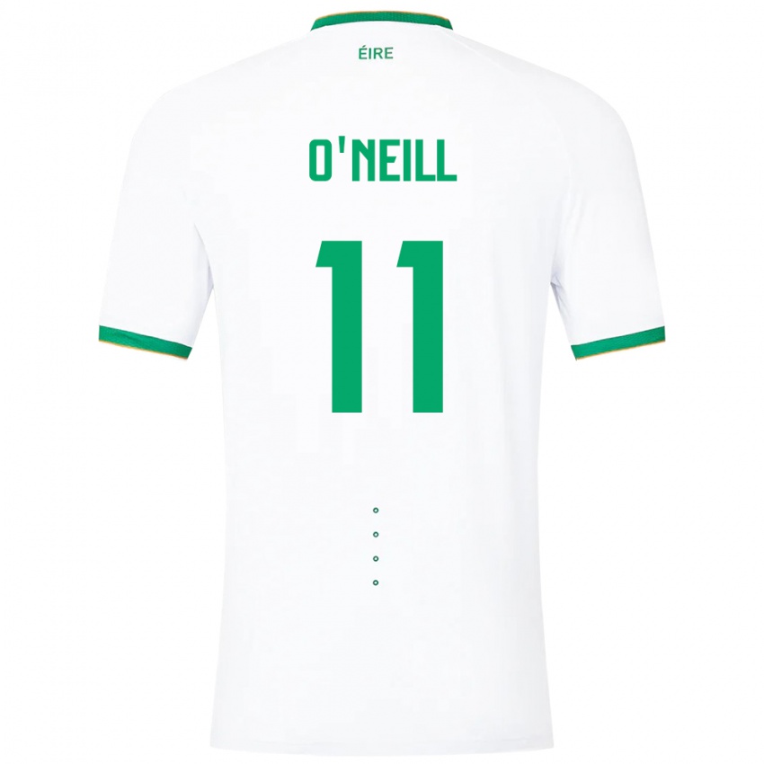 Férfi Ír-Sziget Ollie O'neill #11 Fehér Idegenbeli Jersey 24-26 Mez Póló Ing