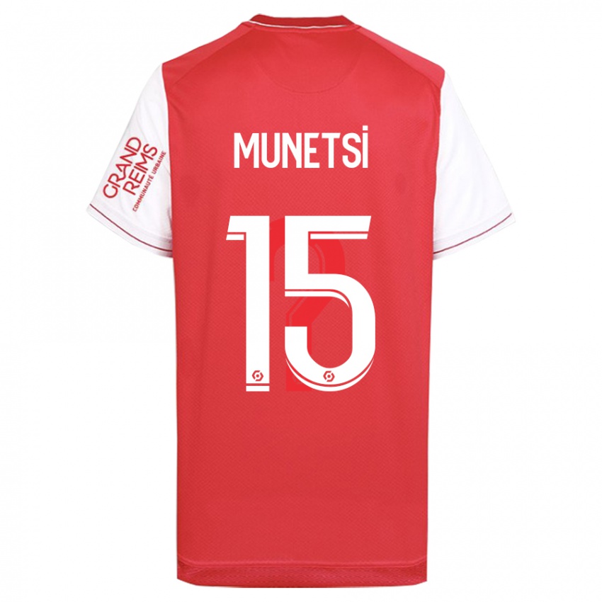 Gyermek Marshall Munetsi #15 Piros Hazai Jersey 2023/24 Mez Póló Ing