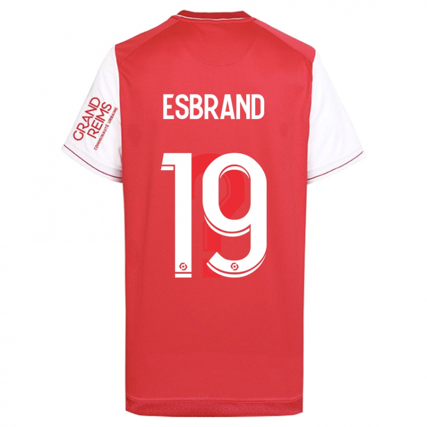 Gyermek Josh Wilson-Esbrand #19 Piros Hazai Jersey 2023/24 Mez Póló Ing