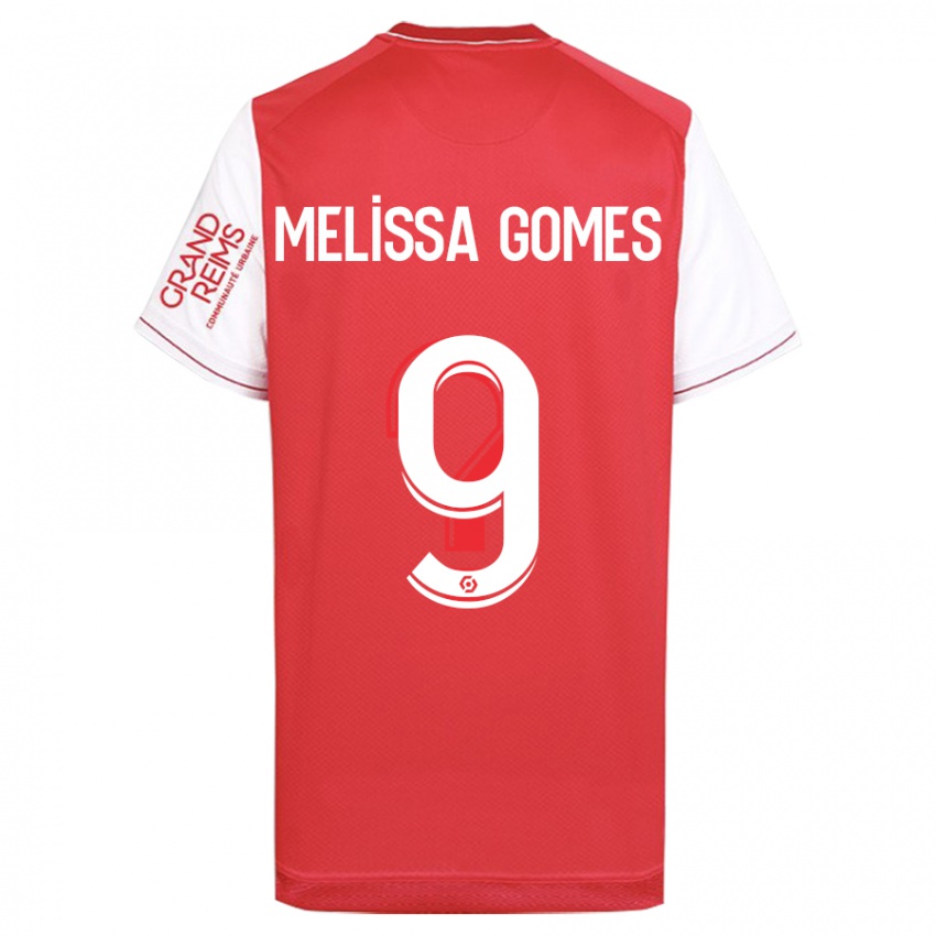Gyermek Melissa Ferreira Gomes #9 Piros Hazai Jersey 2023/24 Mez Póló Ing
