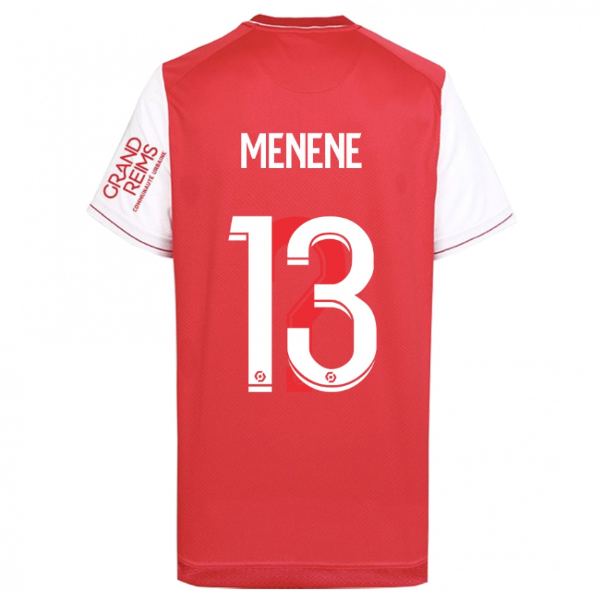 Gyermek Meyong Menene #13 Piros Hazai Jersey 2023/24 Mez Póló Ing