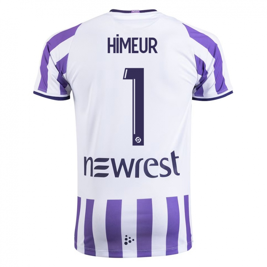 Gyermek Thomas Himeur #1 Fehér Hazai Jersey 2023/24 Mez Póló Ing