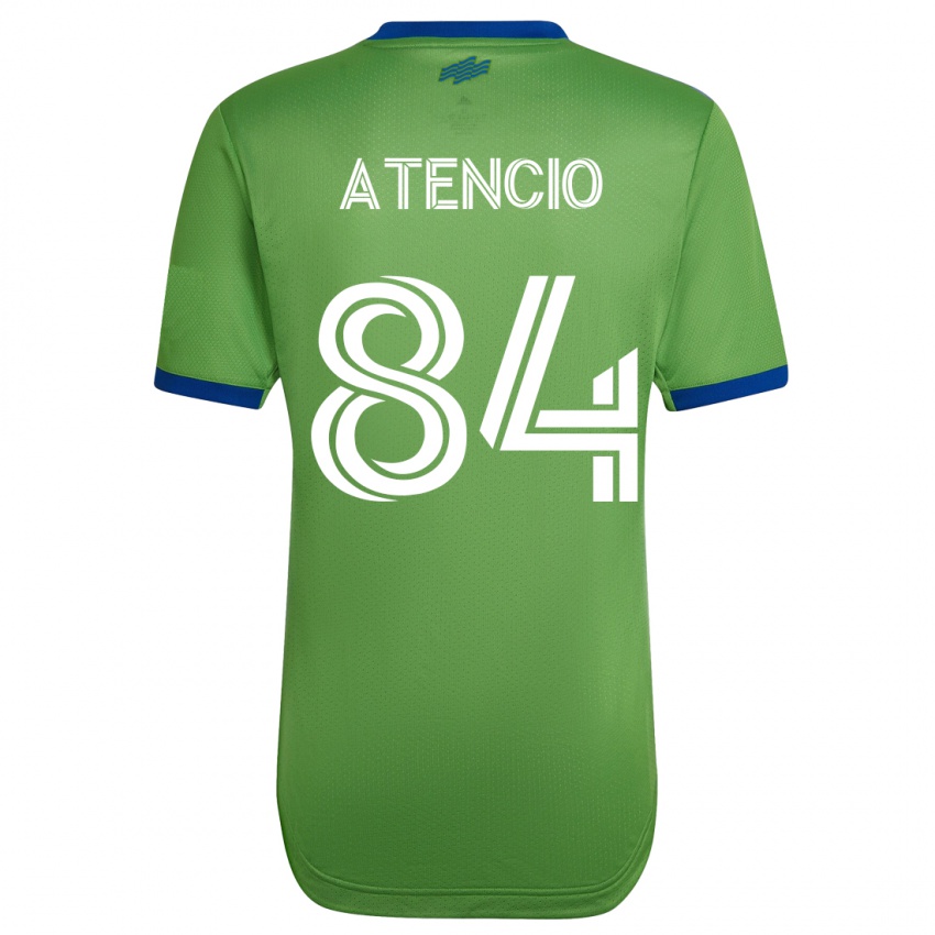 Gyermek Josh Atencio #84 Zöld Hazai Jersey 2023/24 Mez Póló Ing