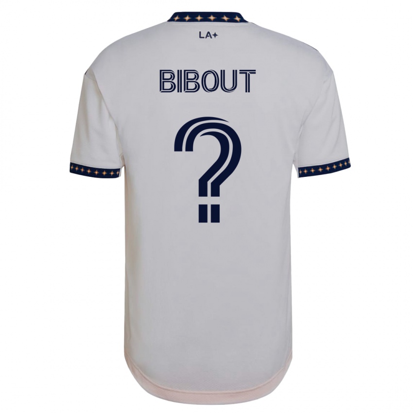 Gyermek Aaron Bibout #0 Fehér Hazai Jersey 2023/24 Mez Póló Ing