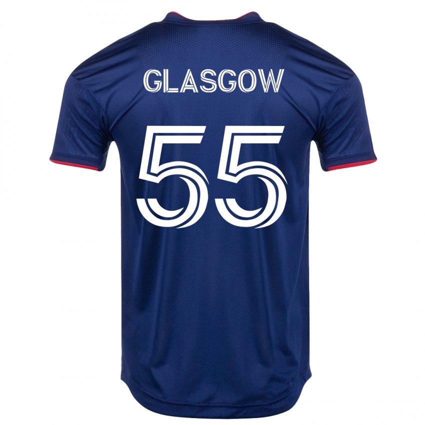 Gyermek Omari Glasgow #55 Haditengerészet Hazai Jersey 2023/24 Mez Póló Ing