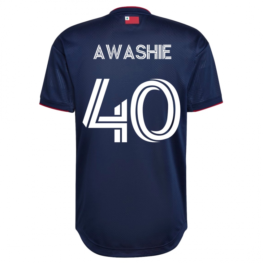 Gyermek Ben Awashie #40 Haditengerészet Hazai Jersey 2023/24 Mez Póló Ing