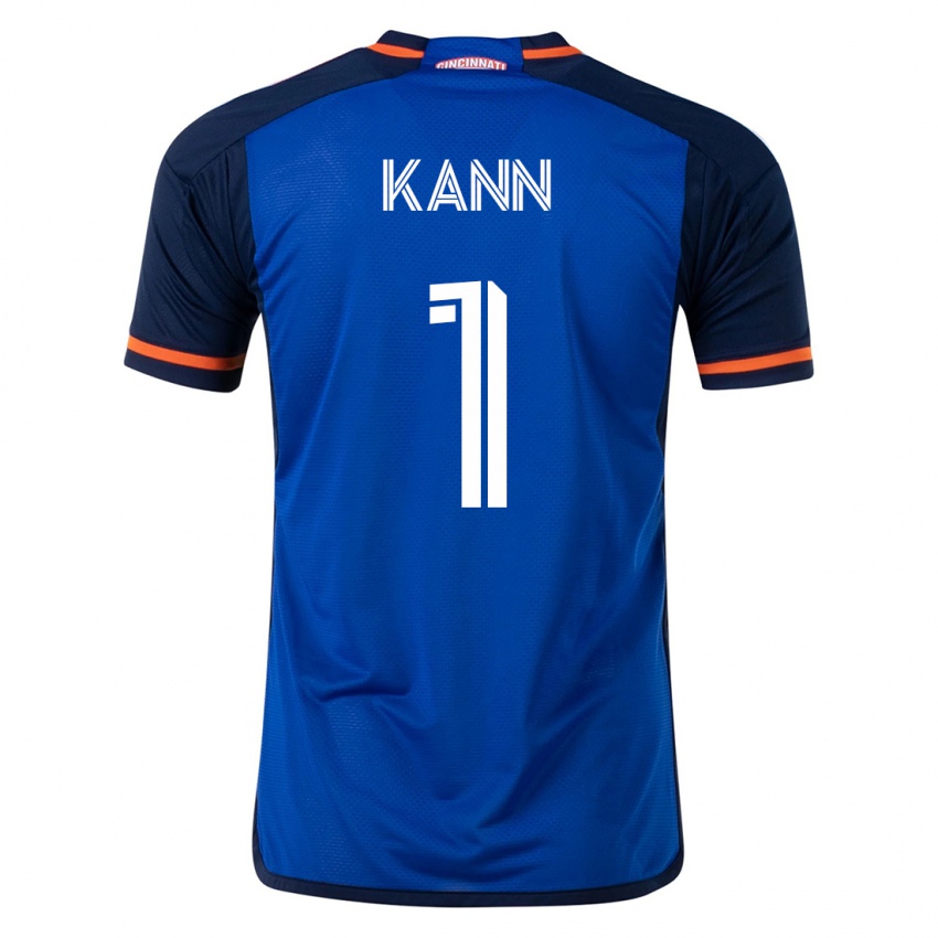 Gyermek Alec Kann #1 Kék Hazai Jersey 2023/24 Mez Póló Ing