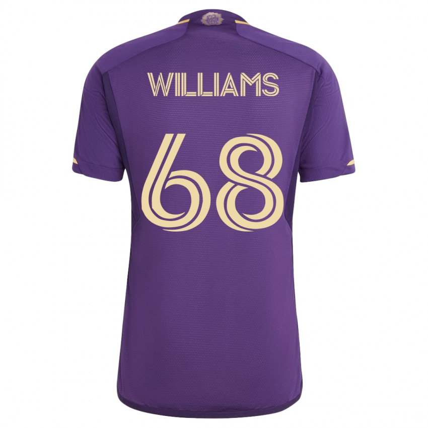 Gyermek Thomas Williams #68 Ibolya Hazai Jersey 2023/24 Mez Póló Ing