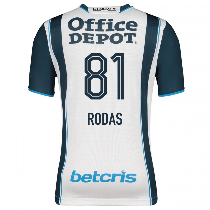 Gyermek Carlos Rodas #81 Haditengerészet Hazai Jersey 2023/24 Mez Póló Ing