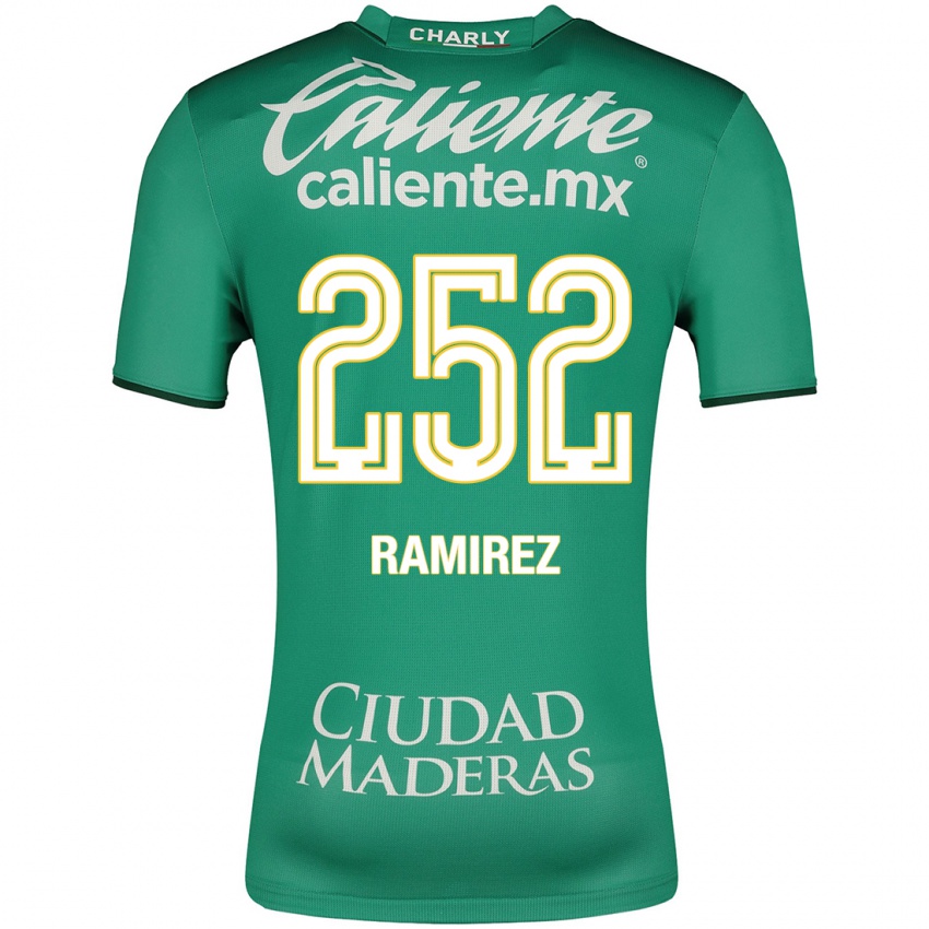 Gyermek Luis Ramírez #252 Zöld Hazai Jersey 2023/24 Mez Póló Ing