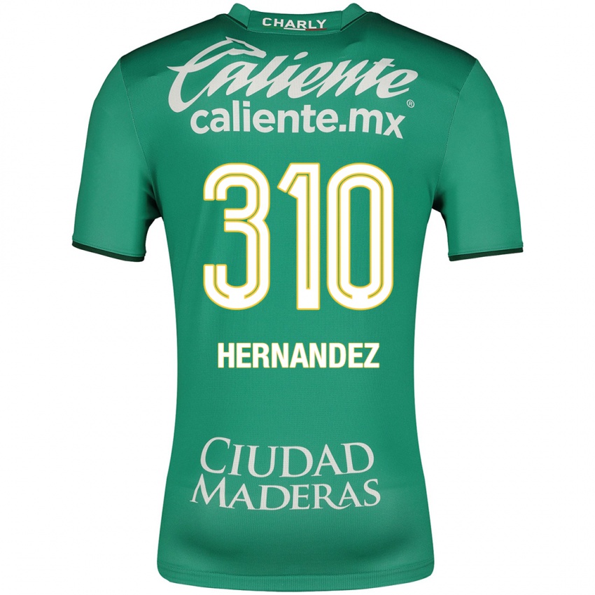 Gyermek Karin Hernández #310 Zöld Hazai Jersey 2023/24 Mez Póló Ing