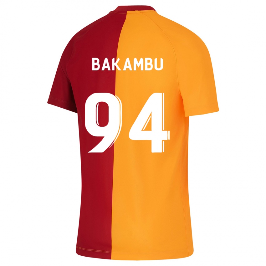 Gyermek Cedric Bakambu #94 Narancs Hazai Jersey 2023/24 Mez Póló Ing