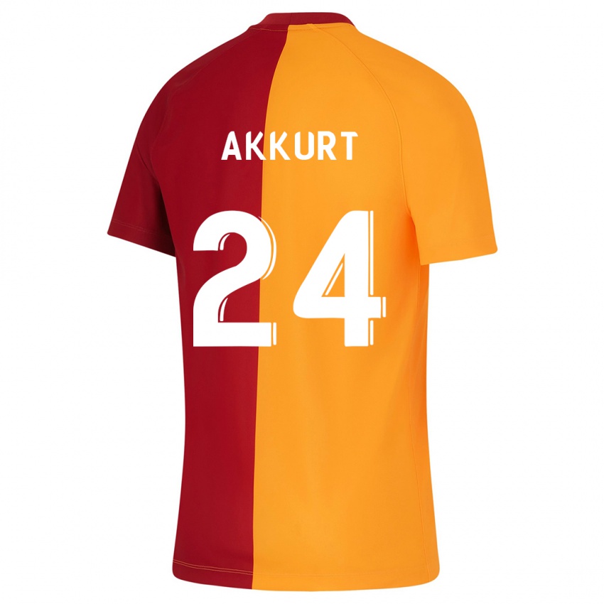 Gyermek Arzu Akkurt #24 Narancs Hazai Jersey 2023/24 Mez Póló Ing