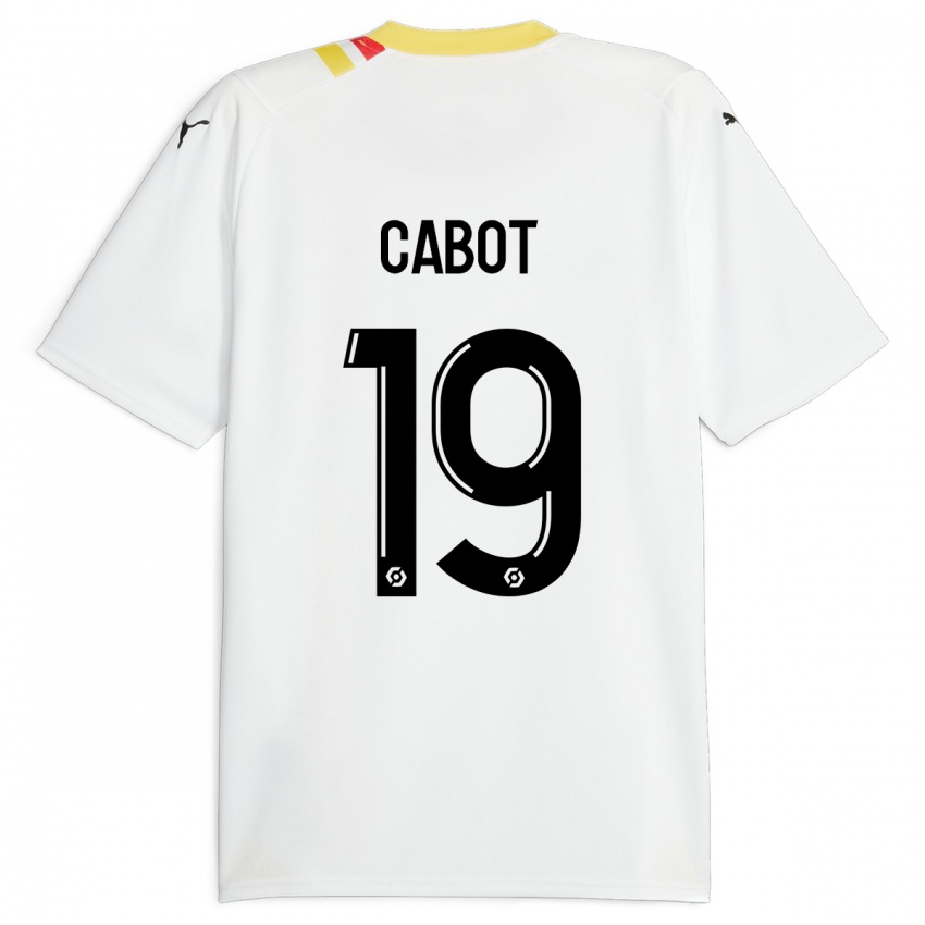 Gyermek Jimmy Cabot #19 Fekete Idegenbeli Jersey 2023/24 Mez Póló Ing