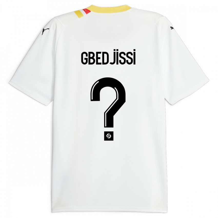 Gyermek Aude Gbedjissi #0 Fekete Idegenbeli Jersey 2023/24 Mez Póló Ing