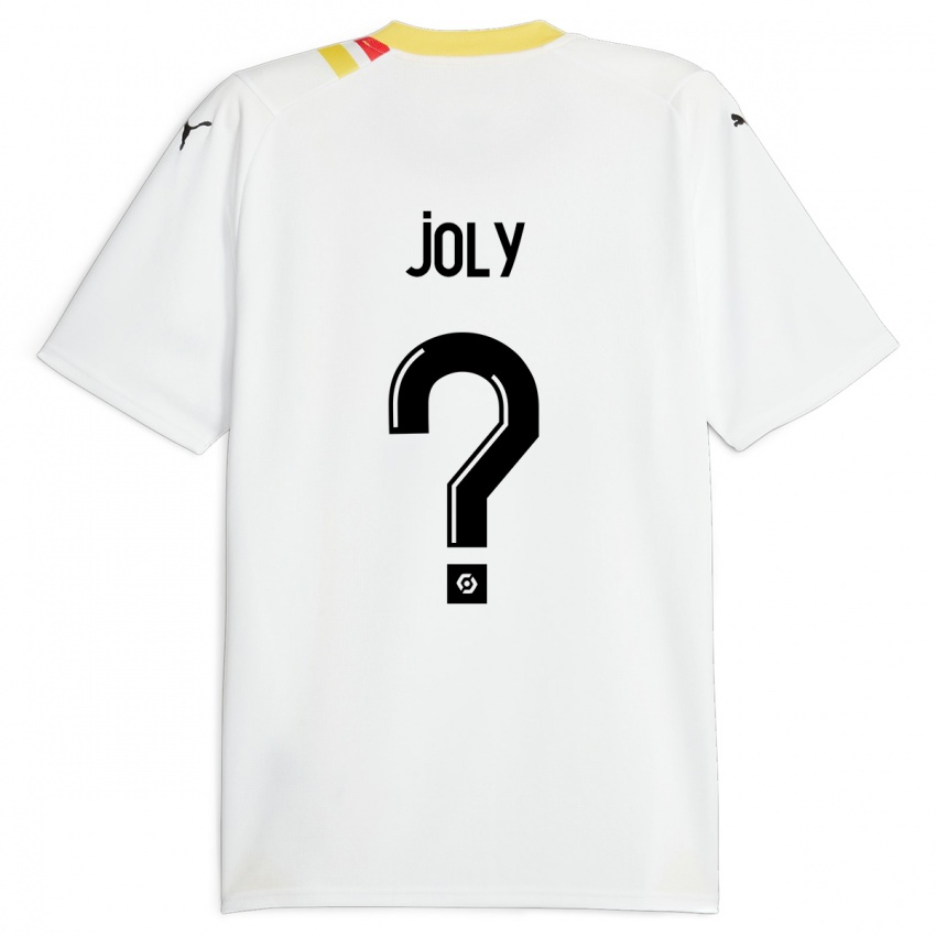 Gyermek Blandine Joly #0 Fekete Idegenbeli Jersey 2023/24 Mez Póló Ing