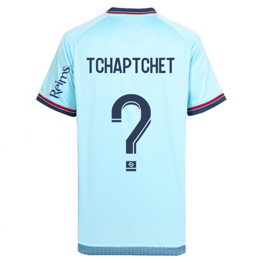 Gyermek Arthur Tchaptchet #0 Égszínkék Idegenbeli Jersey 2023/24 Mez Póló Ing