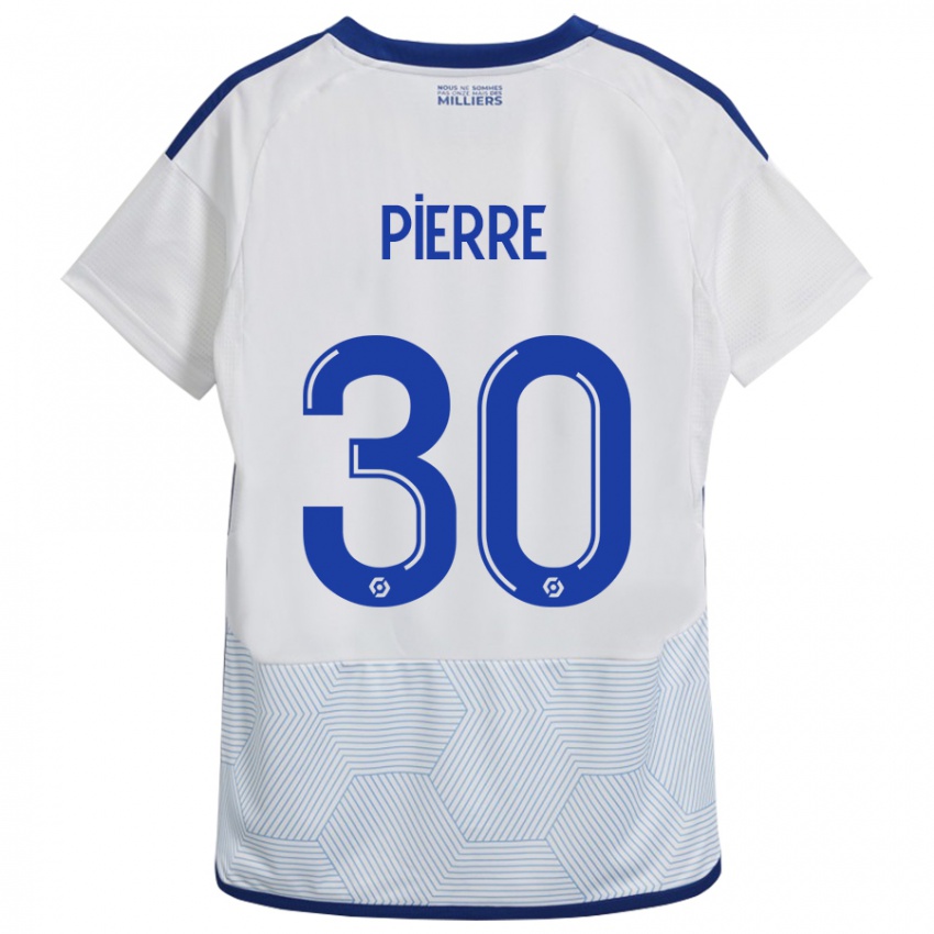 Gyermek Alexandre Pierre #30 Fehér Idegenbeli Jersey 2023/24 Mez Póló Ing