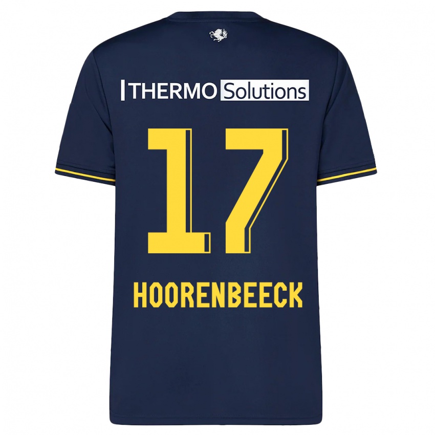 Gyermek Alec Van Hoorenbeeck #17 Haditengerészet Idegenbeli Jersey 2023/24 Mez Póló Ing