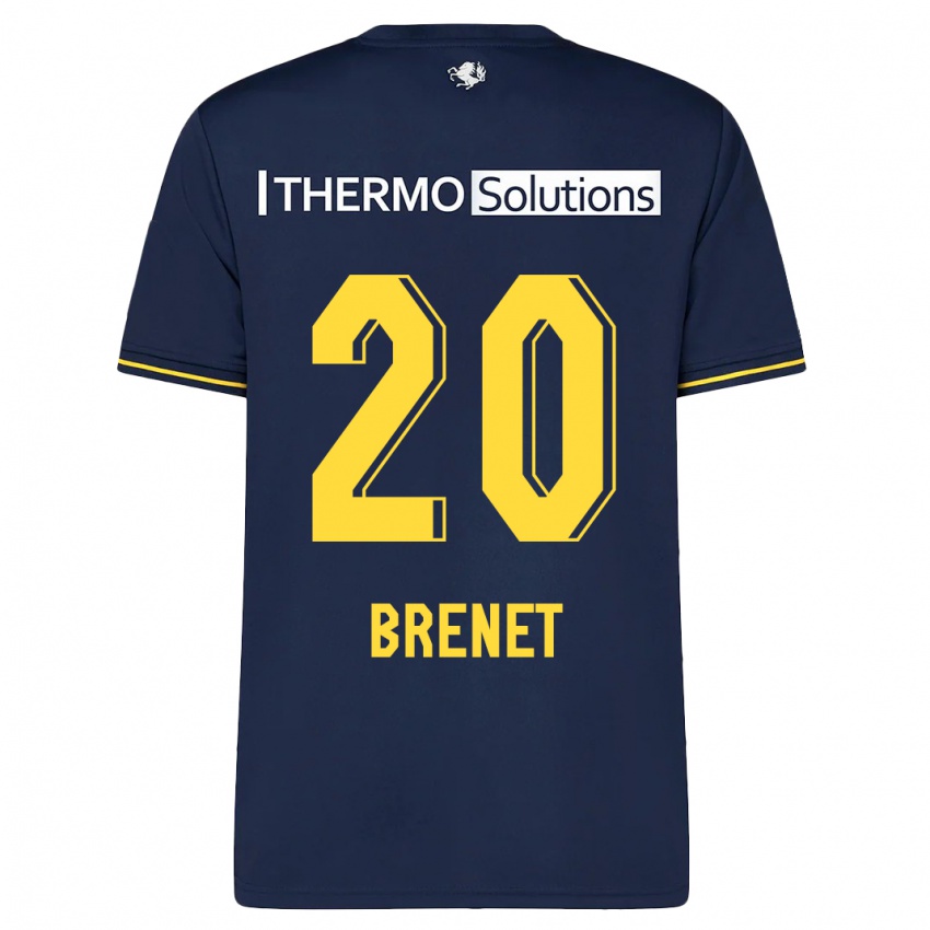 Gyermek Joshua Brenet #20 Haditengerészet Idegenbeli Jersey 2023/24 Mez Póló Ing