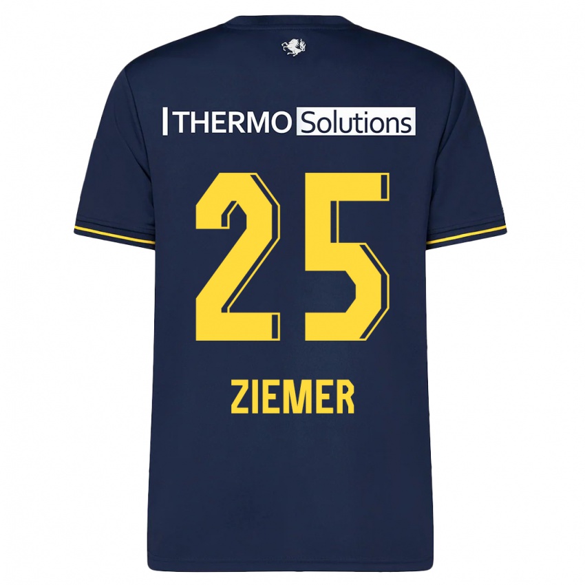 Gyermek Taylor Ziemer #25 Haditengerészet Idegenbeli Jersey 2023/24 Mez Póló Ing