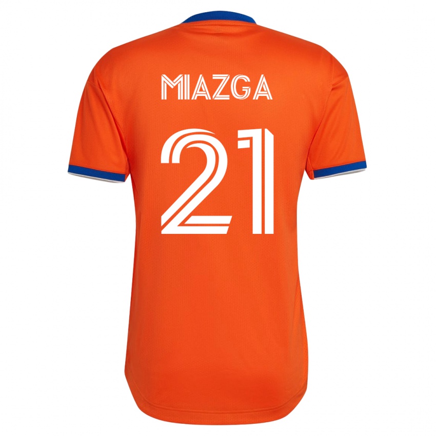 Gyermek Matt Miazga #21 Fehér Idegenbeli Jersey 2023/24 Mez Póló Ing