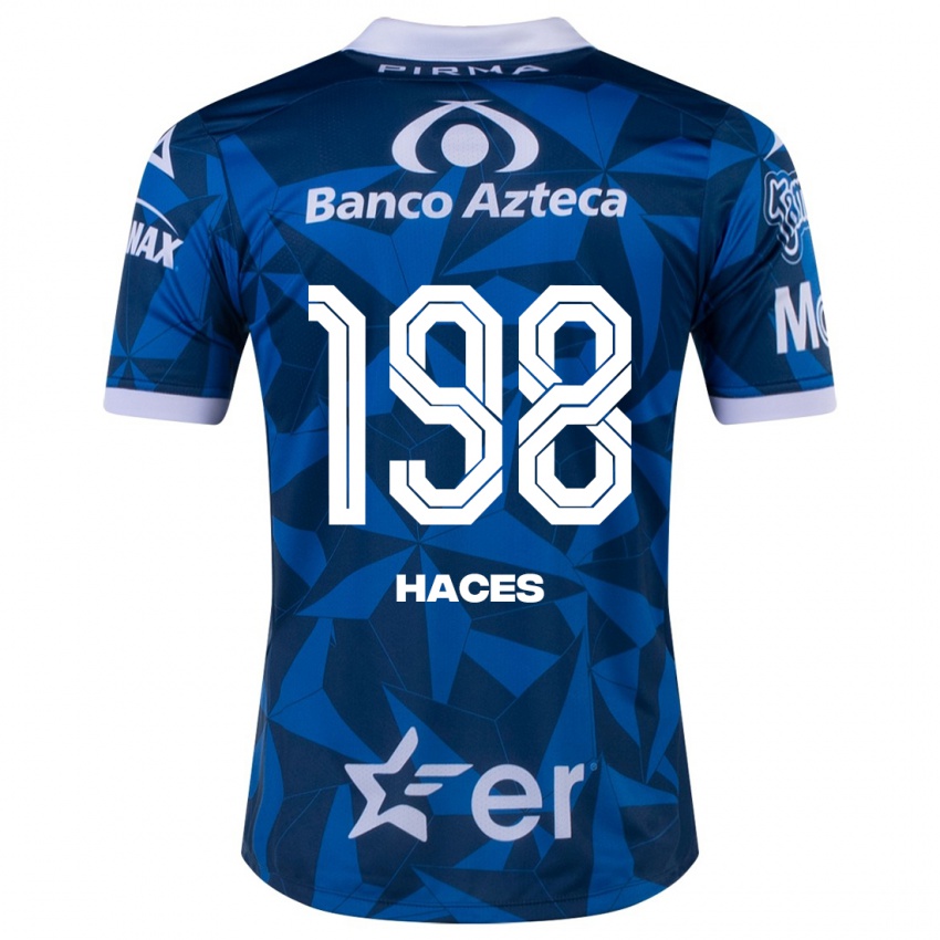 Gyermek Daniel Haces #198 Kék Idegenbeli Jersey 2023/24 Mez Póló Ing