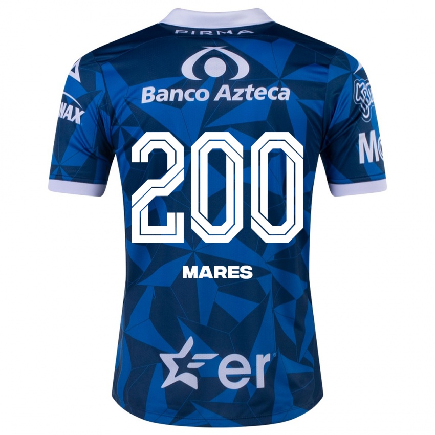 Gyermek Cristian Mares #200 Kék Idegenbeli Jersey 2023/24 Mez Póló Ing