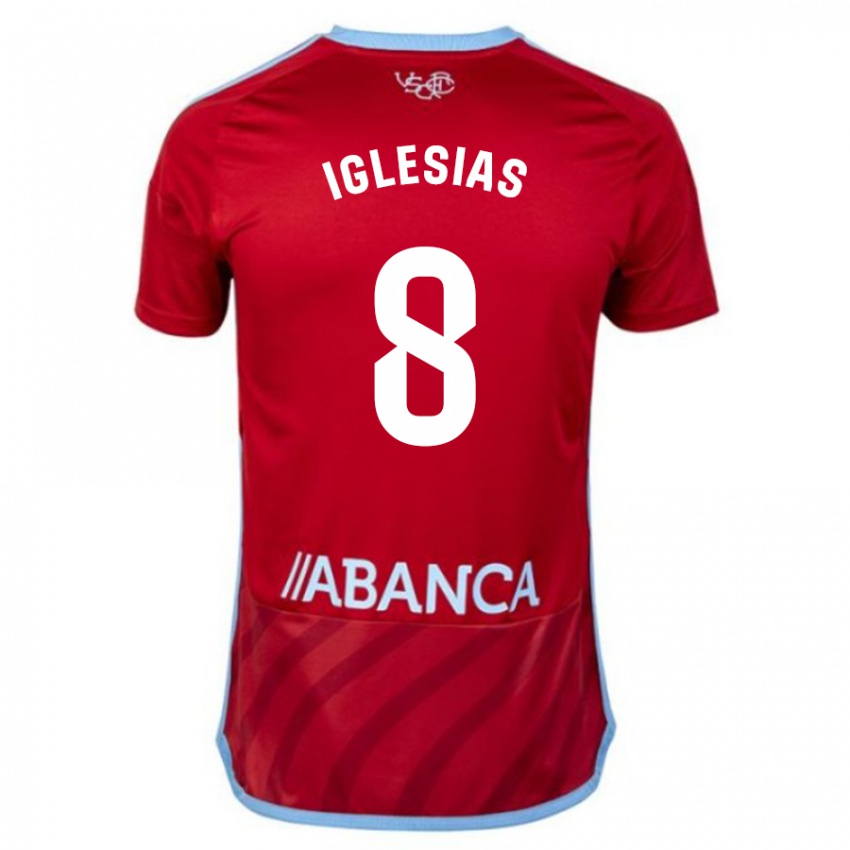 Gyermek Bruno Iglesias #8 Piros Idegenbeli Jersey 2023/24 Mez Póló Ing