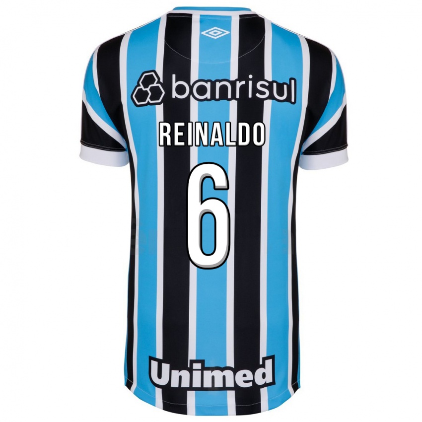 Férfi Reinaldo #6 Kék Hazai Jersey 2023/24 Mez Póló Ing