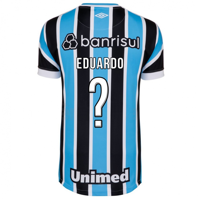 Férfi Eduardo #0 Kék Hazai Jersey 2023/24 Mez Póló Ing