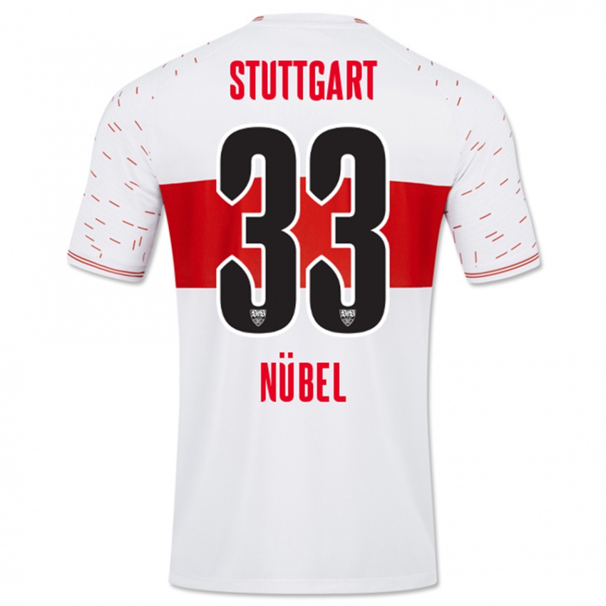 Férfi Alexander Nübel #33 Fehér Hazai Jersey 2023/24 Mez Póló Ing