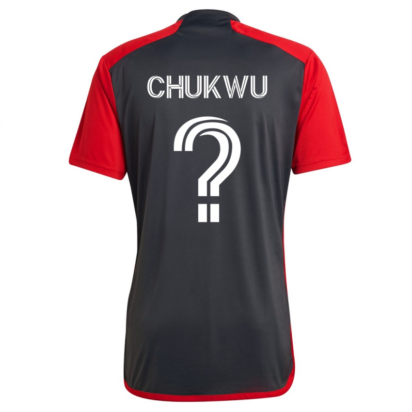 Férfi Richard Chukwu #0 Szürke Hazai Jersey 2023/24 Mez Póló Ing