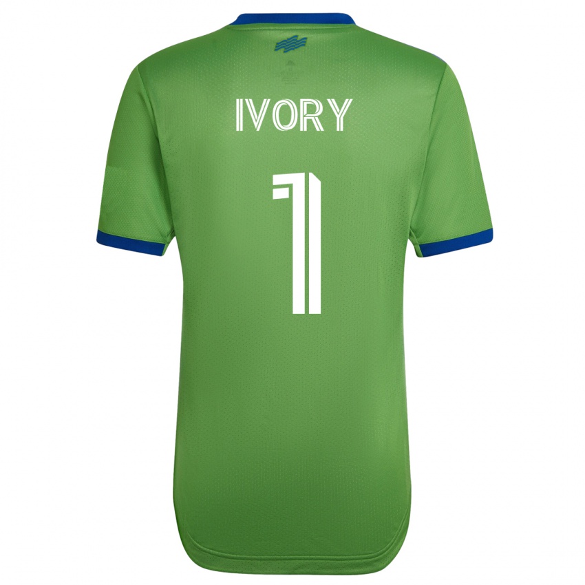 Férfi Laurel Ivory #1 Zöld Hazai Jersey 2023/24 Mez Póló Ing