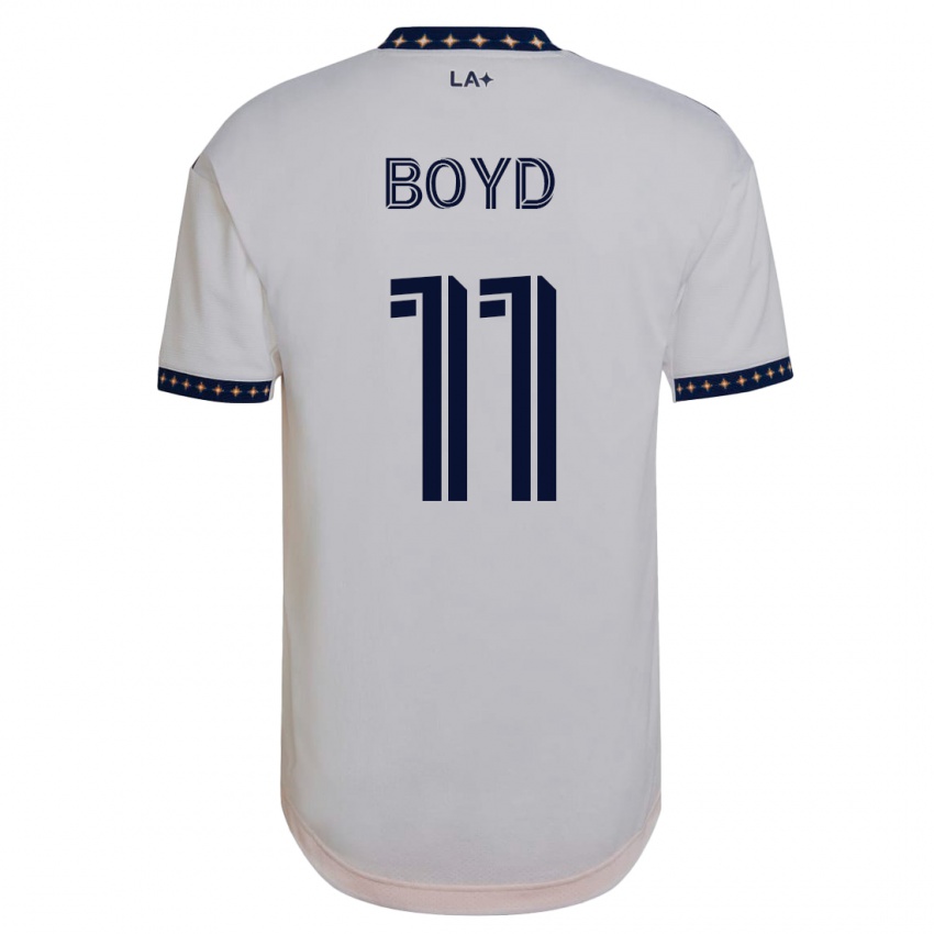 Férfi Tyler Boyd #11 Fehér Hazai Jersey 2023/24 Mez Póló Ing